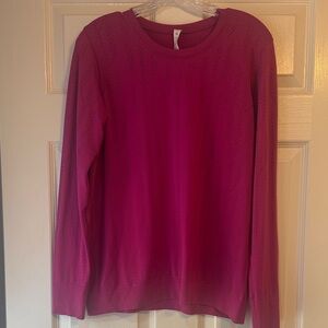 Lululemon Pink Long Sleeve 10